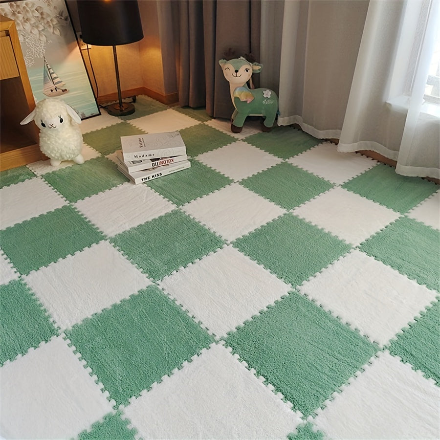 12 dalles de tapis épaissies 30x30 cm