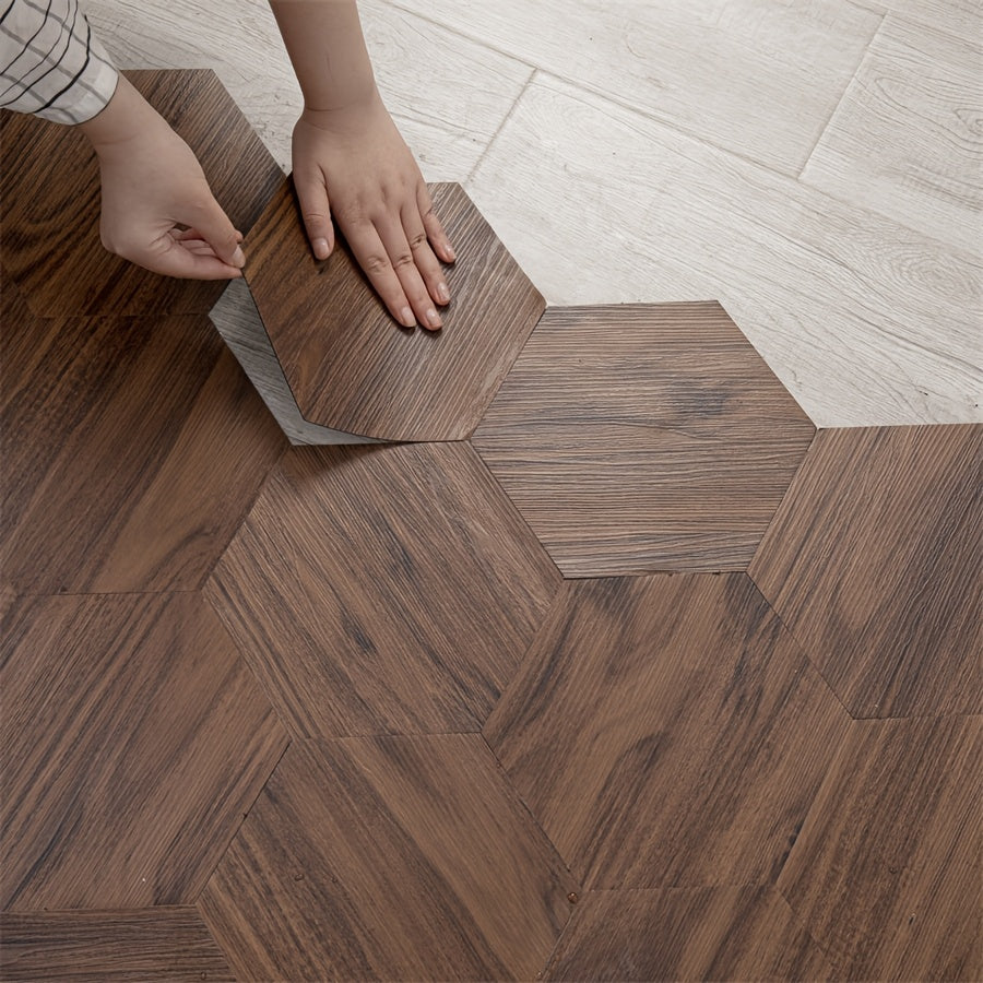 12 carreaux hexagonaux décoratifs